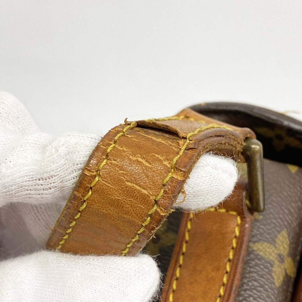 LOUIS VUITTON Brown Monogram Shoulder Bag - Picture 9 of 13